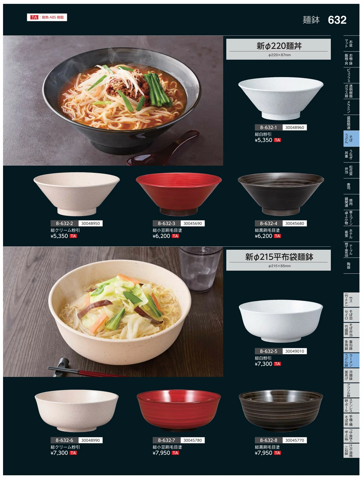 やすらぎvol.35・ページ番号632・ラーメン・うどん丼