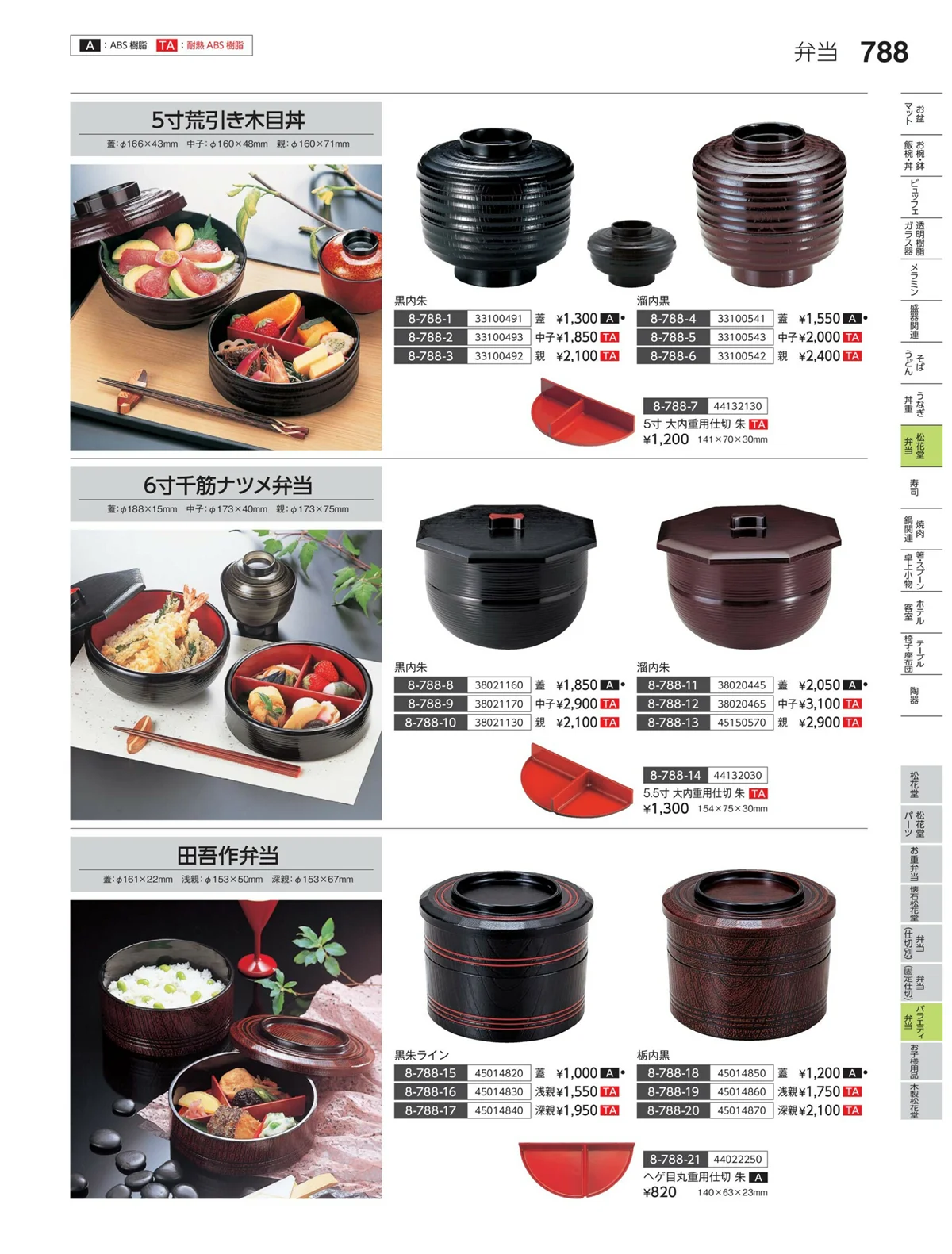 やすらぎvol.35・ページ番号788・グリズモ仕出