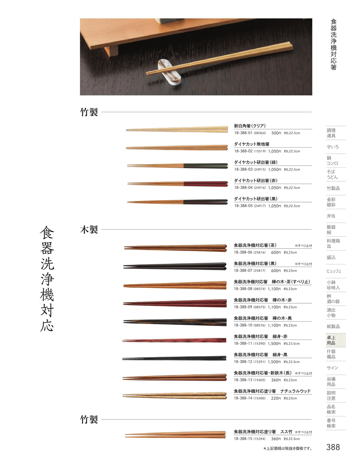 用美vol.18・ページ番号388・箸